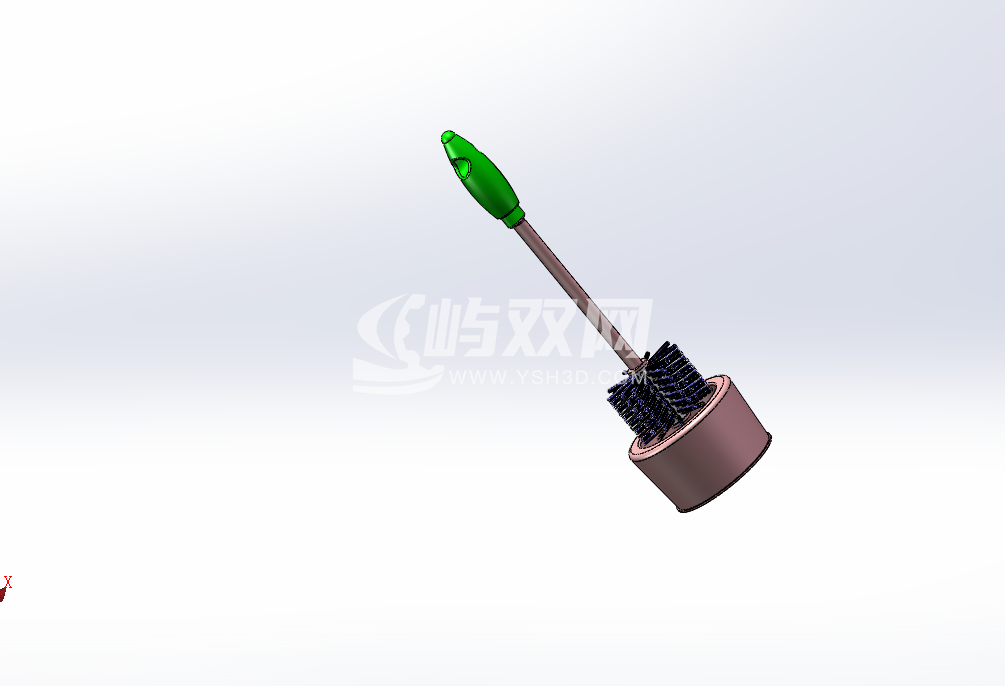 马桶清洁球模型装配