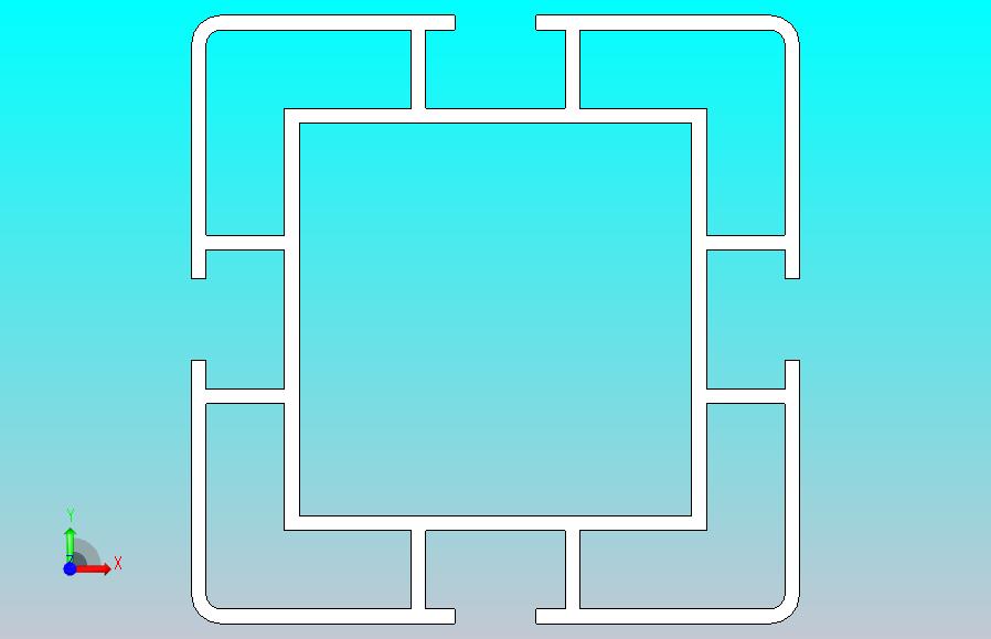 升降用型材、62X62套管型材