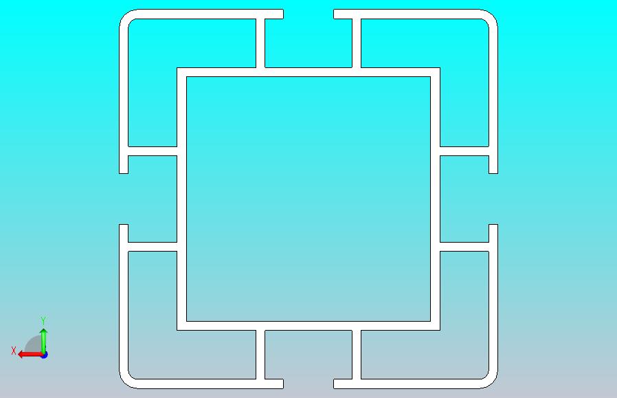 升降用型材、62X62套管型材