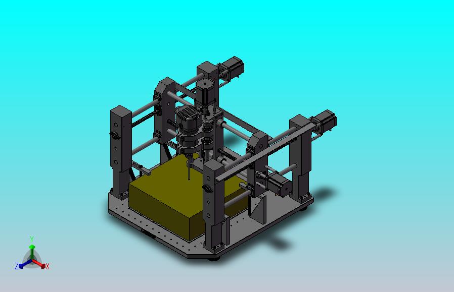 小型数控铣床（300×300）