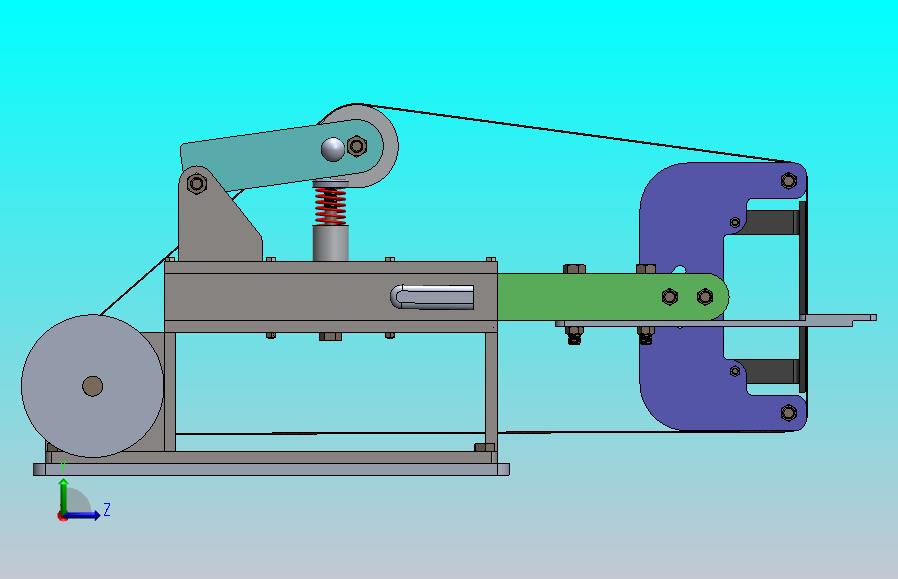 四支点式砂带磨床