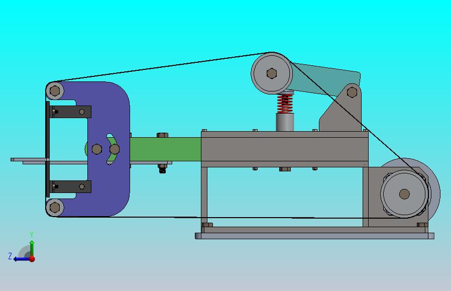 四支点式砂带磨床
