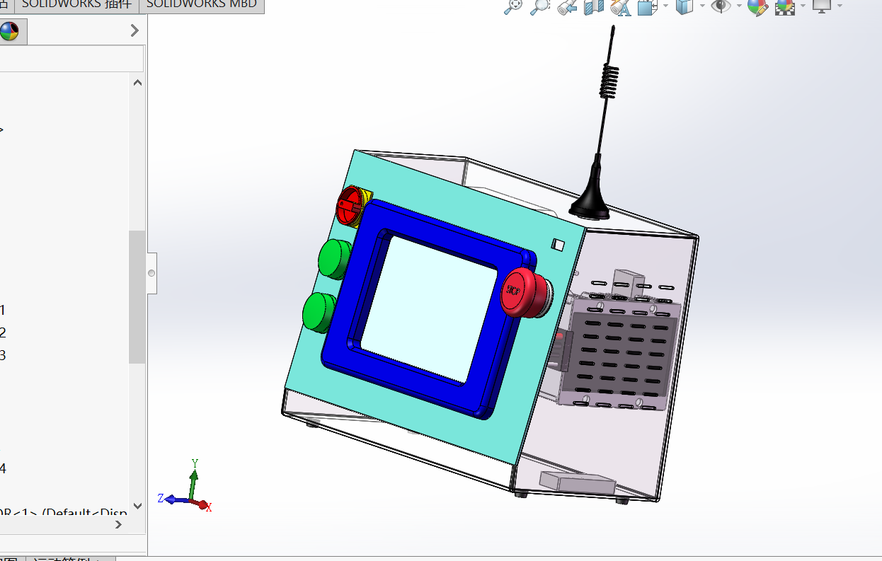 万能小型控制机盒
