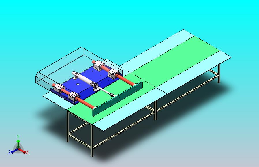 自带分拣流水线