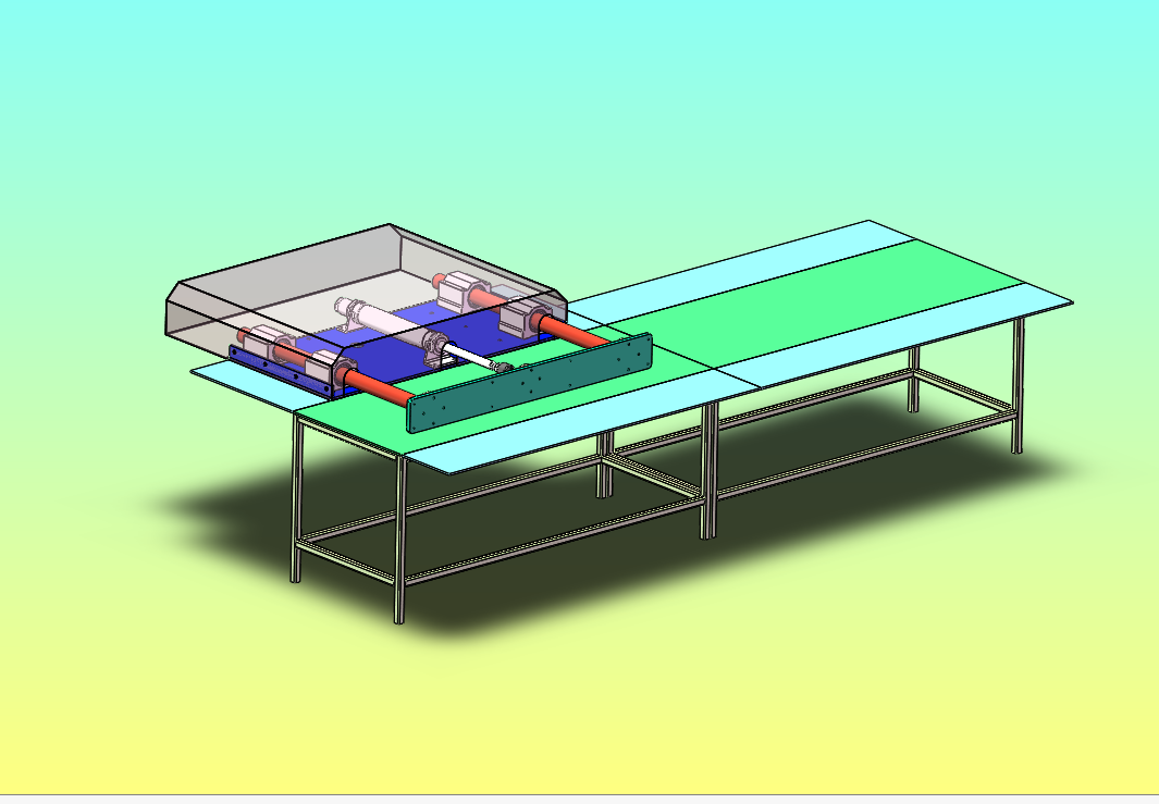 自带分拣流水线