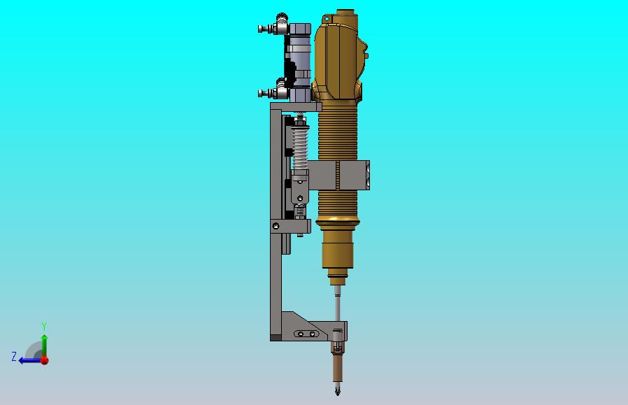 自动打螺丝模组