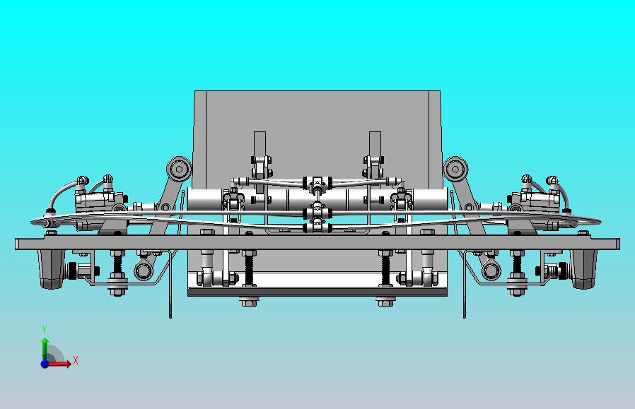 纸箱包装机三维建模图纸 solidworks设计