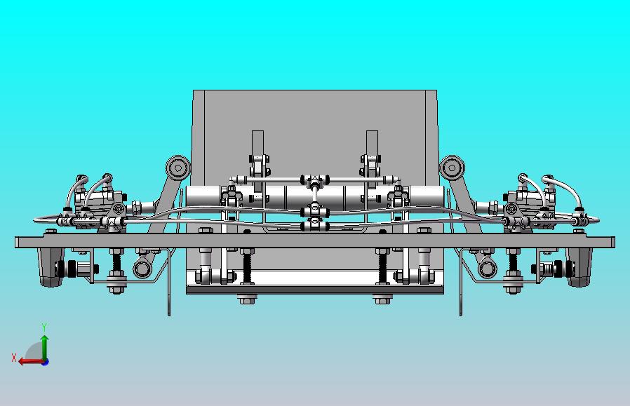 纸箱包装机三维建模图纸 solidworks设计