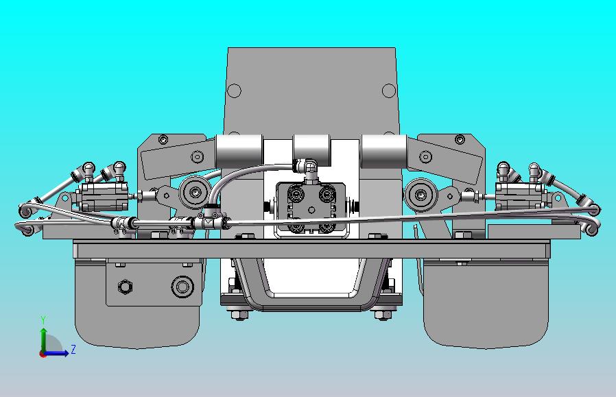 纸箱包装机三维建模图纸 solidworks设计