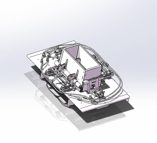 纸箱包装机三维建模图纸 solidworks设计