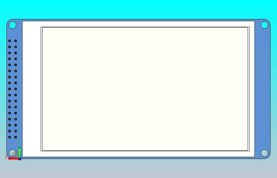 Waveshare 4英寸电阻屏