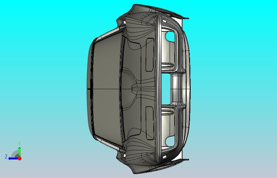 1969年款C3科尔维特车身