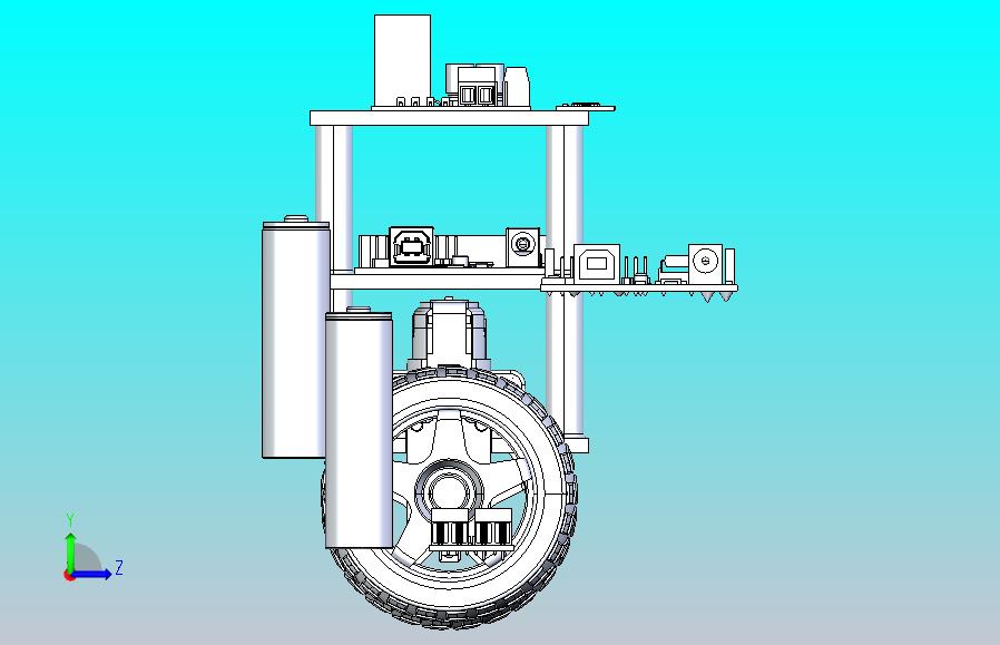 两轮自平衡机器人