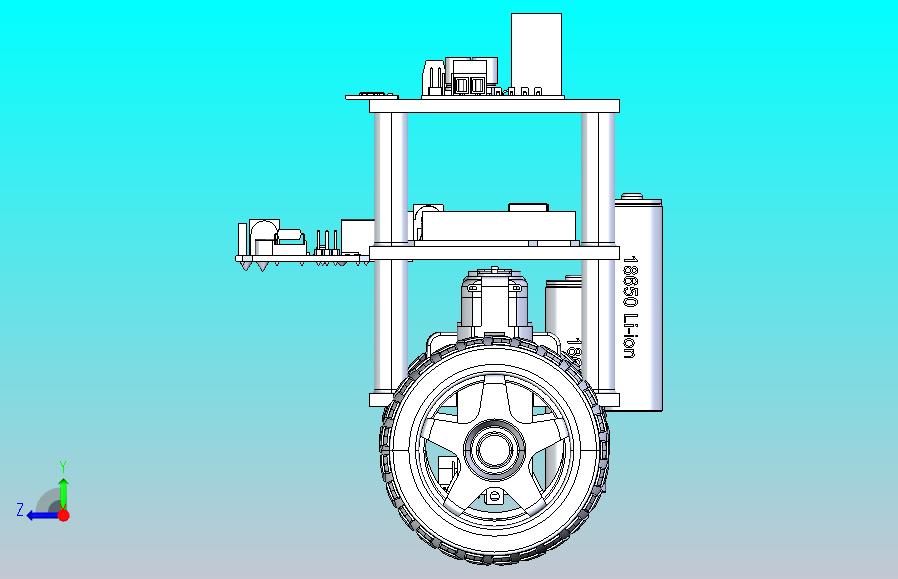 两轮自平衡机器人