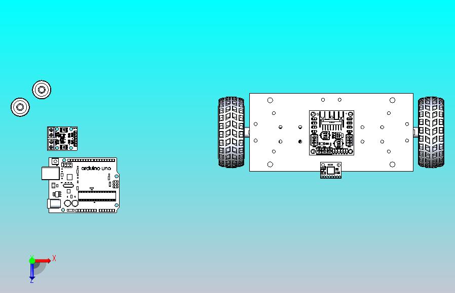 两轮自平衡机器人