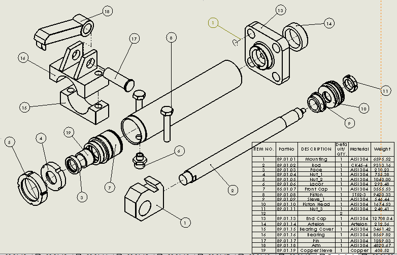 液压缸（带锁）-100x50x400mm-2.snapshot.1