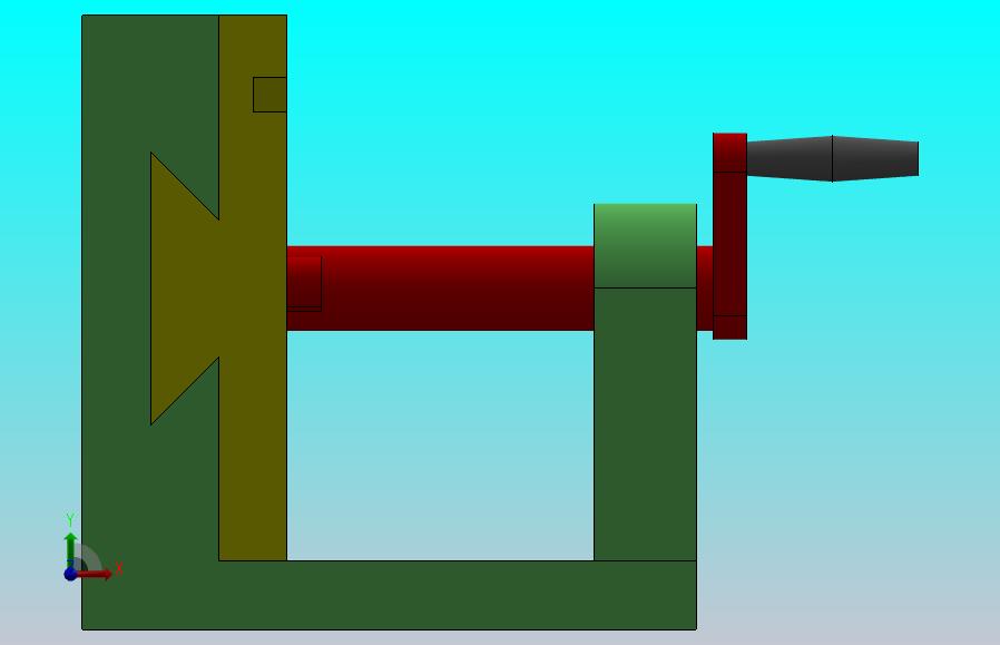 旋转转直线运动机构