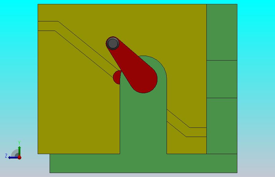 旋转转直线运动机构