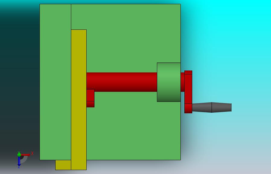 旋转转直线运动机构