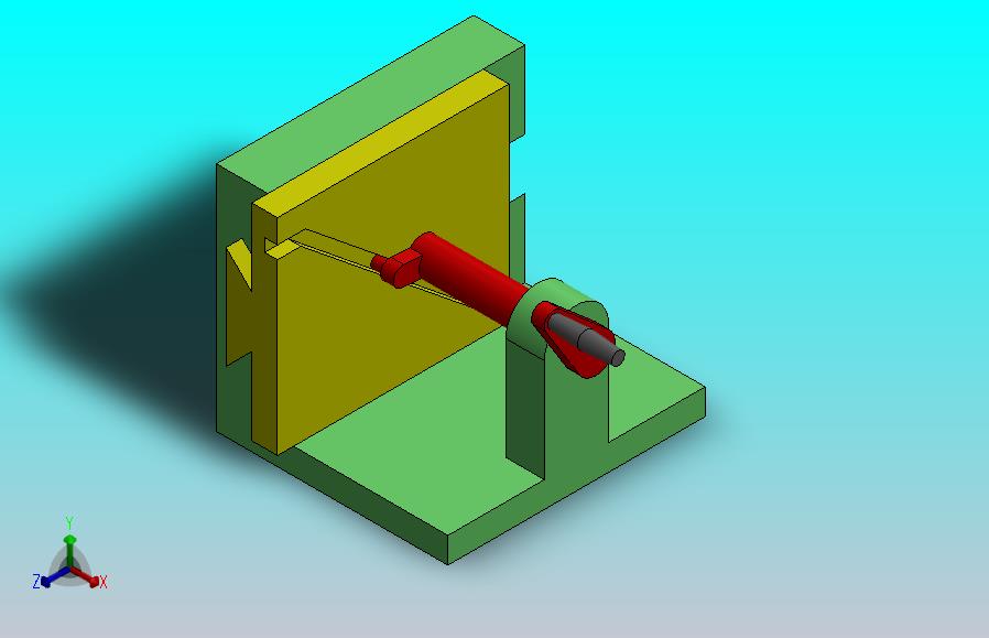 旋转转直线运动机构