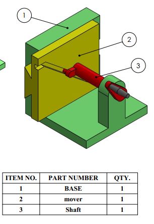 旋转转直线运动机构