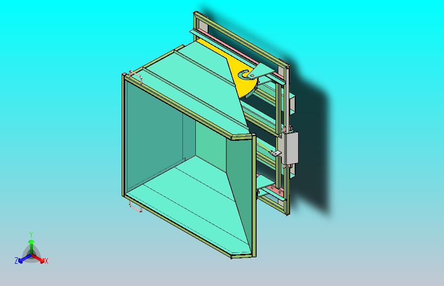 叉车自翻式料斗
