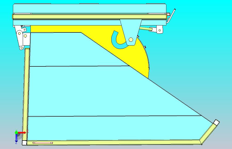 叉车自翻式料斗
