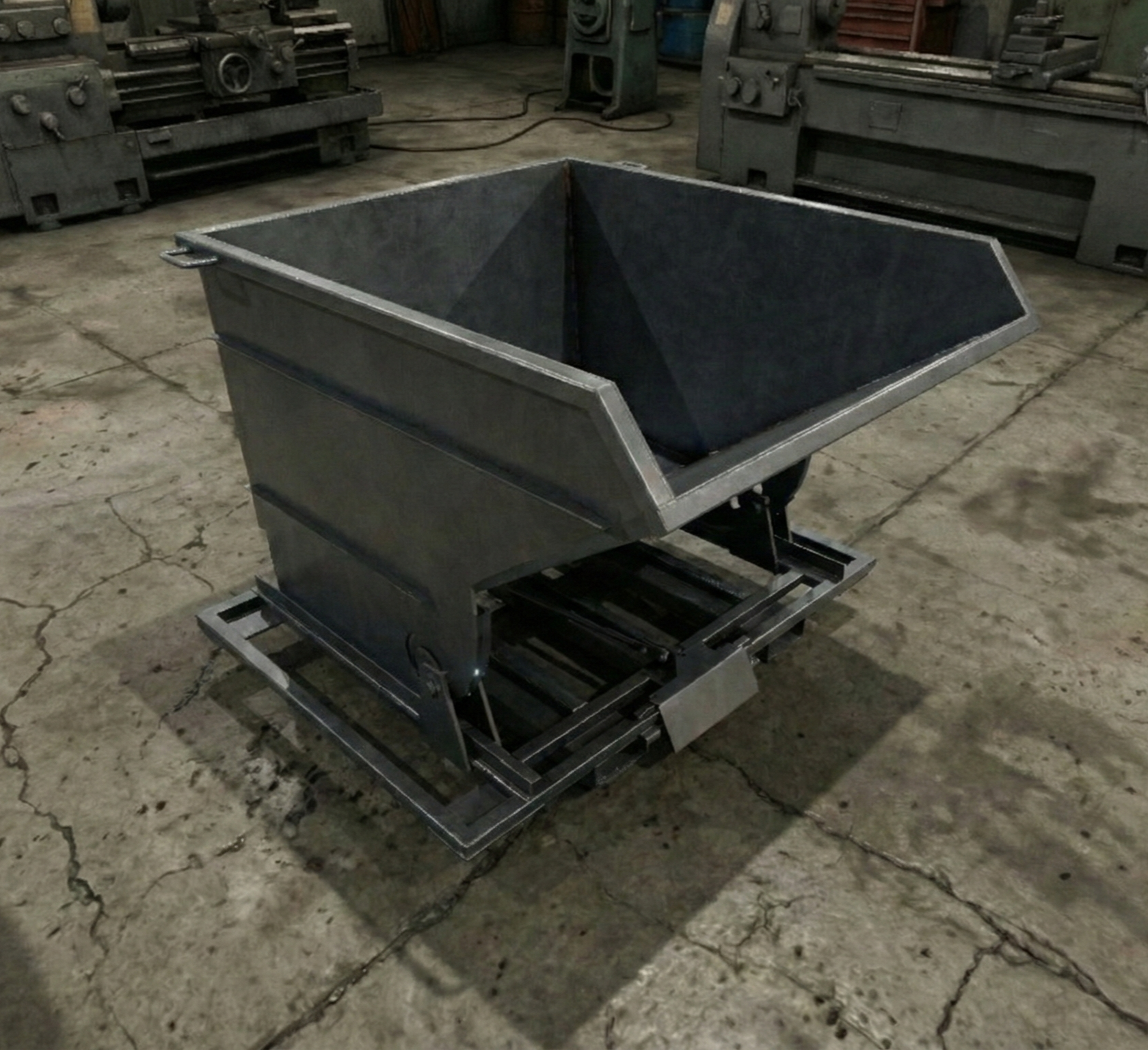 叉车自翻式料斗