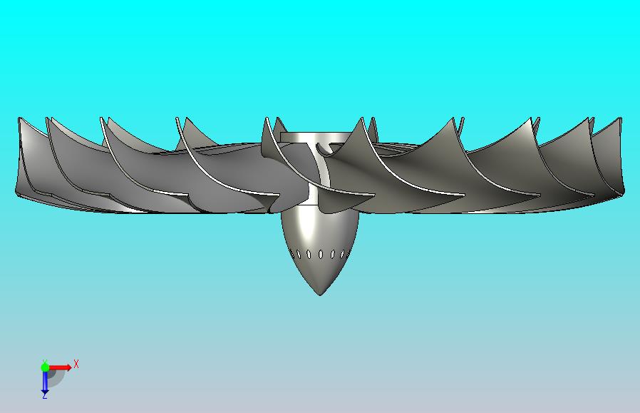 喷气发动机压缩机风扇