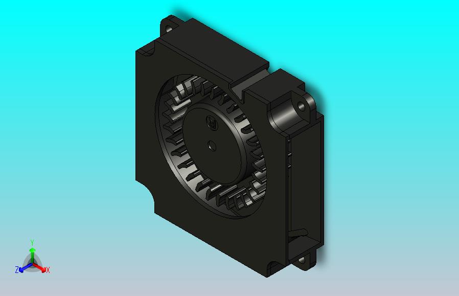 40 毫米径流式风扇 – 电动