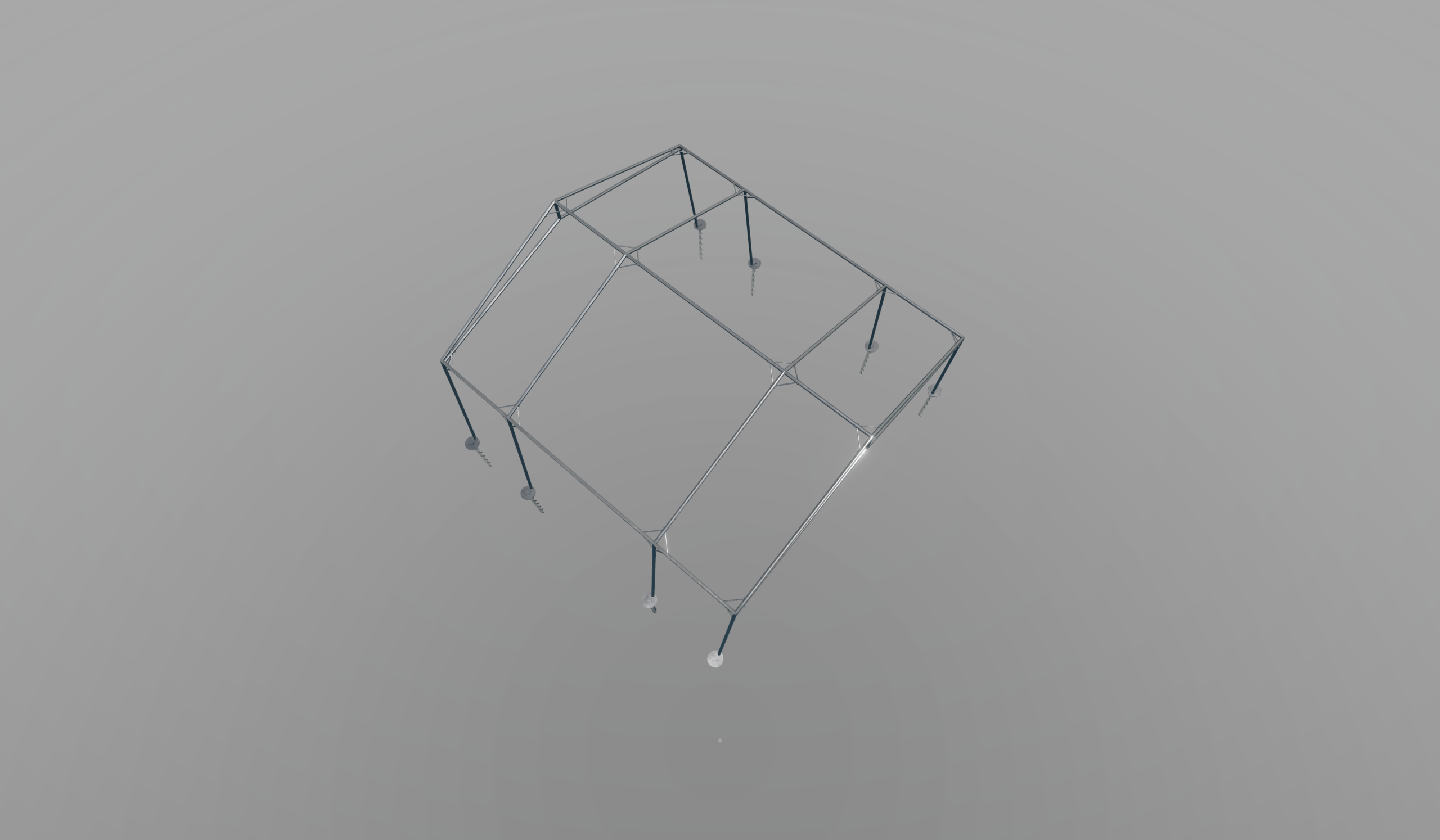 4.5 × 4.3 帐篷框架骨架