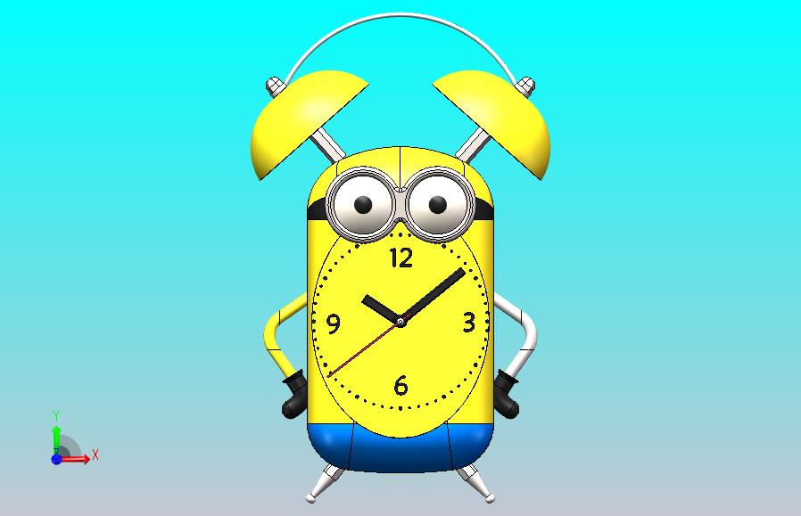 小黄人闹钟