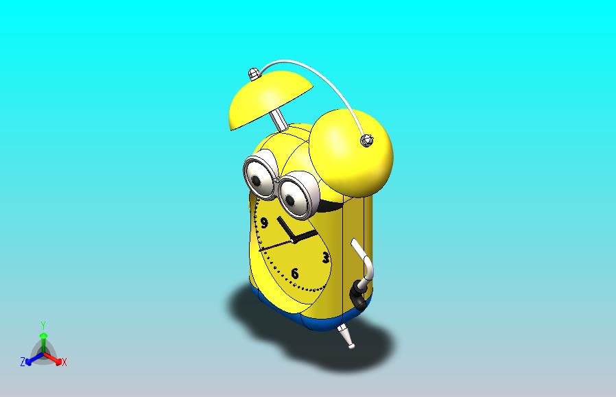 小黄人闹钟
