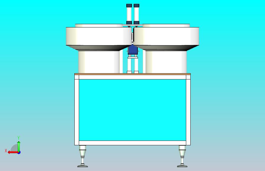塑料帽盖振动盘排料与送料机构设计