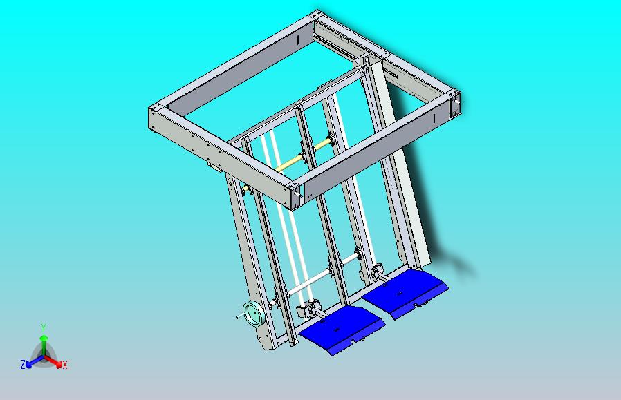 纸板存放机设计