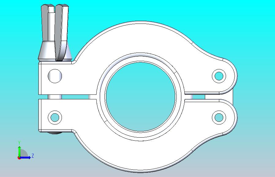 KF25快卸法兰卡箍