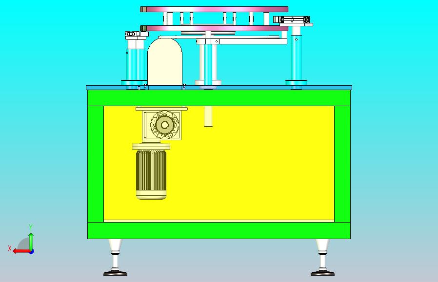 多工位装配旋转转盘设备设计