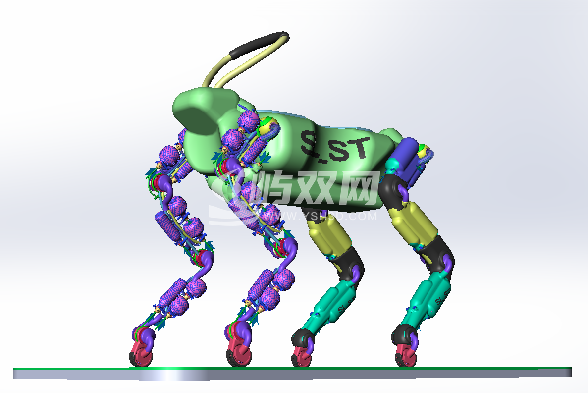 SL_ST载人四足机器狗