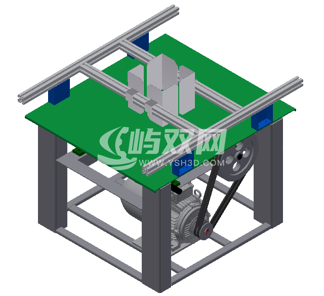 模拟汽车运输振动台