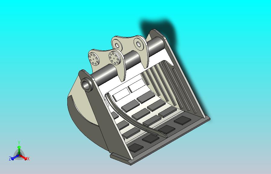 ZX870 GP 铲斗（带空心杆）