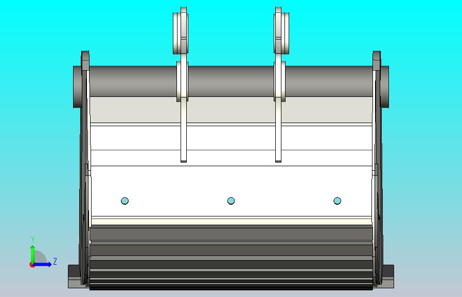 ZX870 GP 铲斗（带空心杆）