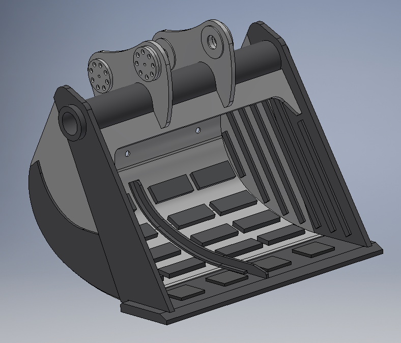 ZX870 GP 铲斗（带空心杆）