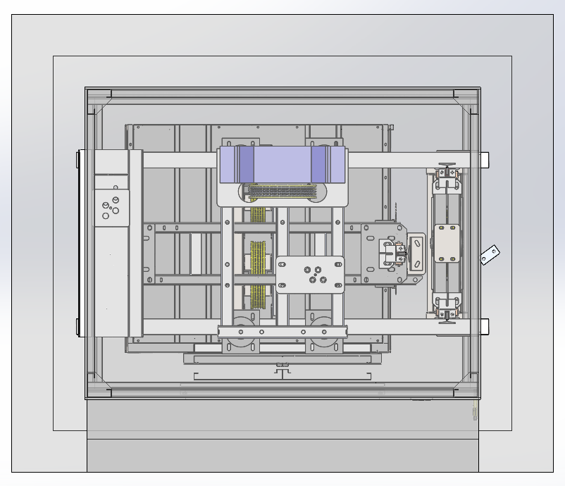 住宅电梯 - 中心开门 - 侧配重