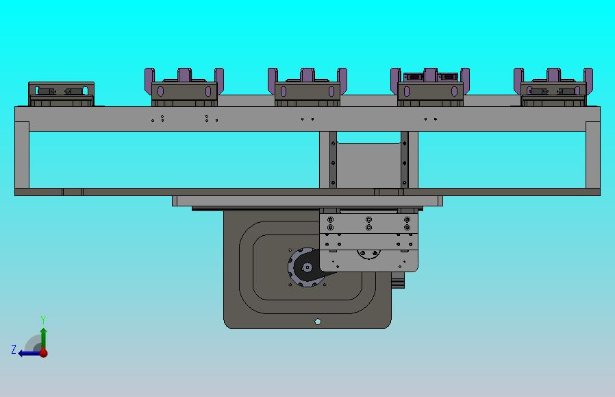 凸轮机构的拨叉步进移载机构