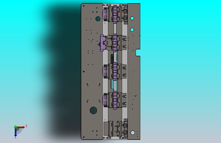 凸轮机构的拨叉步进移载机构