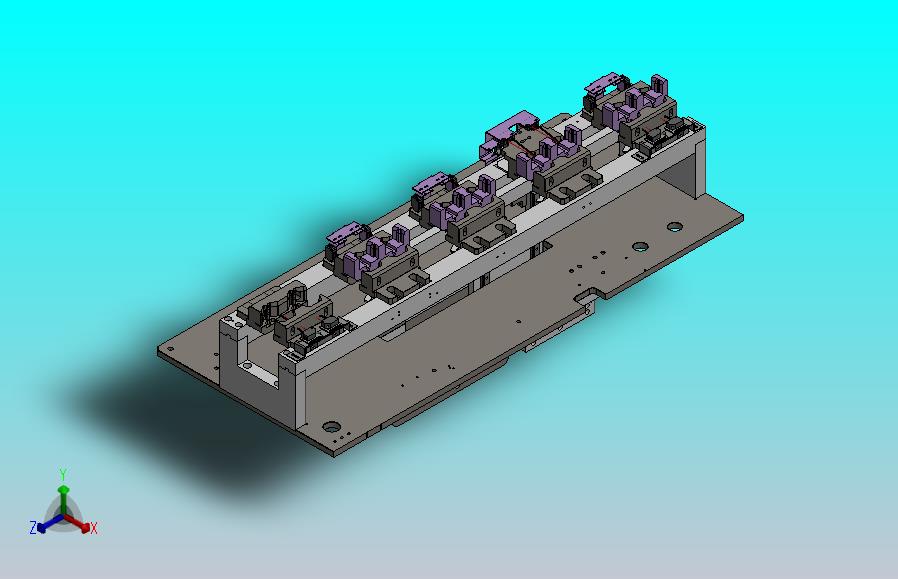 凸轮机构的拨叉步进移载机构