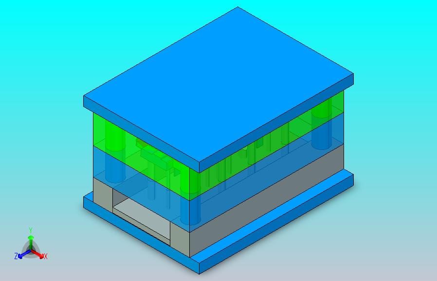 空调盖板零件模具设计