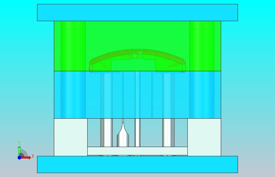空调盖板零件模具设计