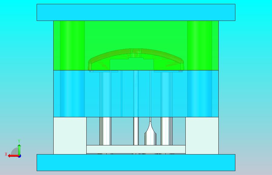 空调盖板零件模具设计