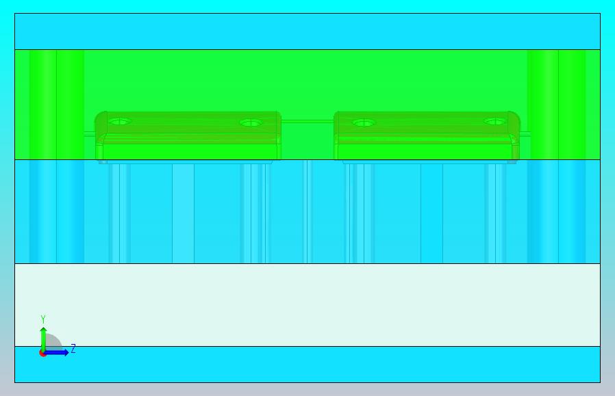 空调盖板零件模具设计